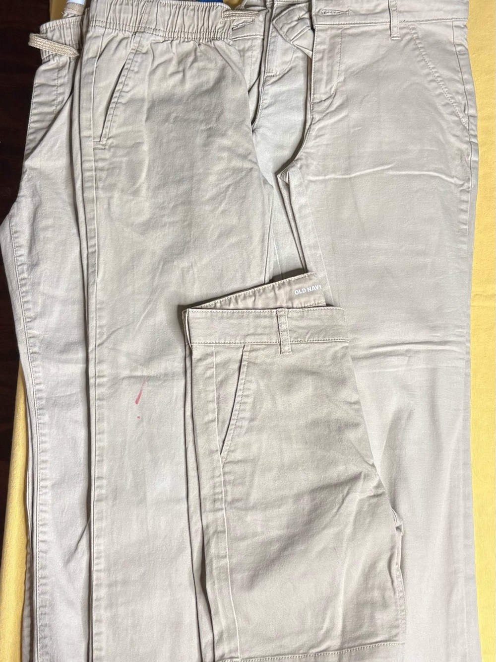 Old Navy Light Gray Kids Jogger Pants
